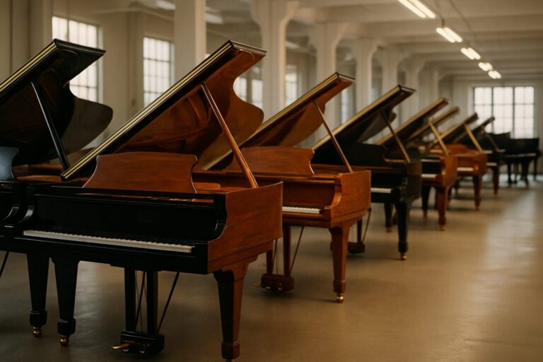 Les grands facteurs de pianos de prestige : le panorama