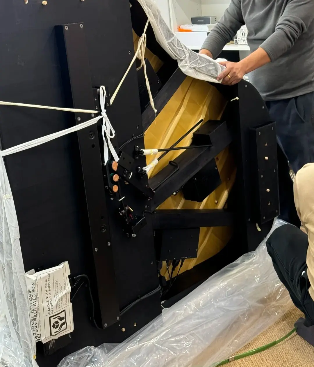 Déménagement sécurisé d un piano à queue